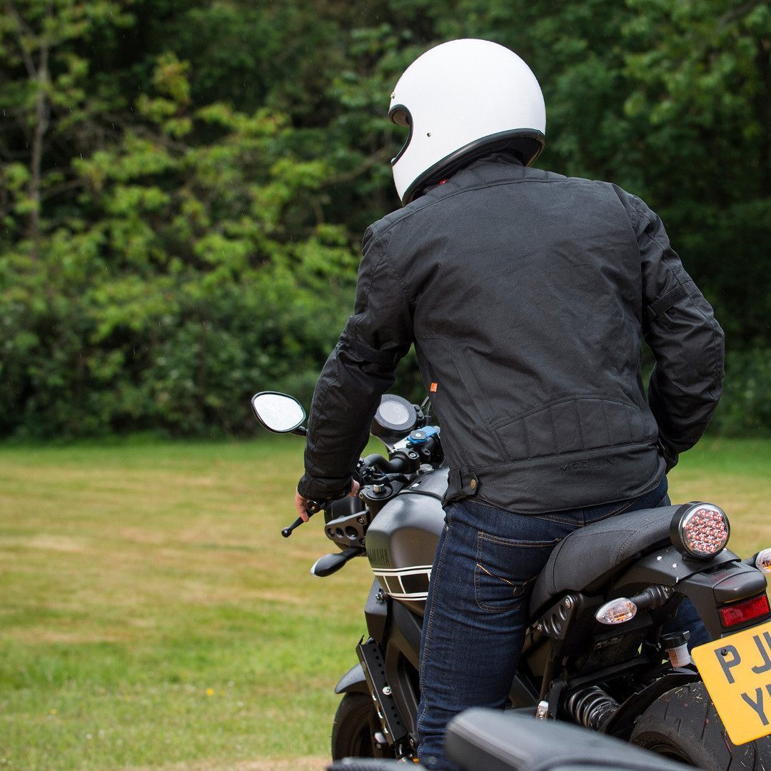 Merlin Barton II Motorcycle Waxed Jacket black M Figure 6