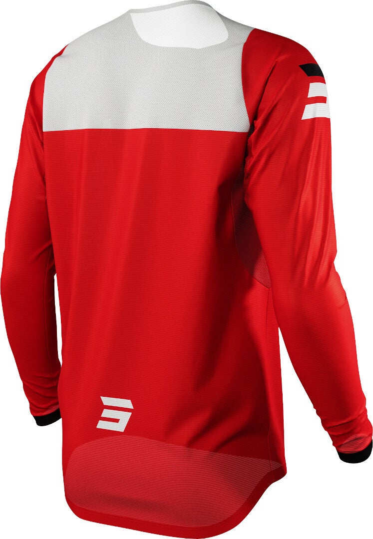Shot Contact Chase Motorcross Trui rood/wit XL Figuur 2