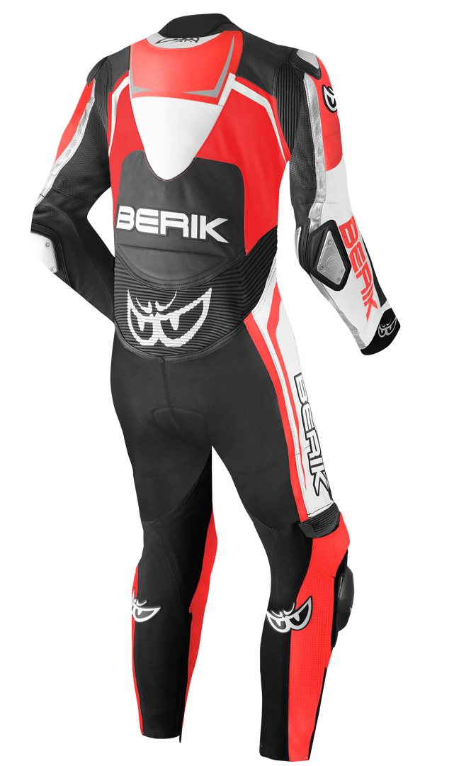 Berik Race-Tech One Piece Motorcycle Leather Suit black/red/white 56 Figure 2