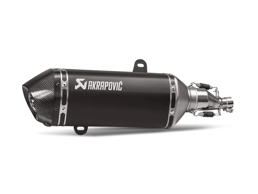 Akrapovic Slip-On Line Amortizor spate din titan Figura 1