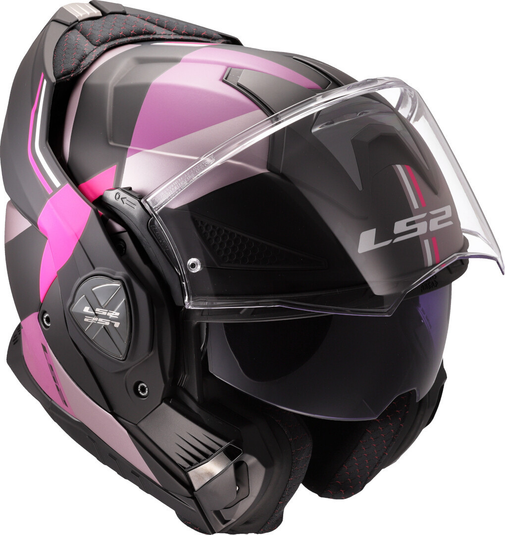 LS2 FF901 Advant X Ultra Klapphelm grau/pink S (55/56) Abbildung 13