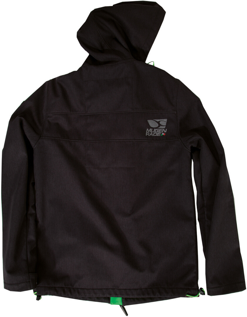 MUGENRACE Pista-BA Softshell Jacket black/green/anthracite S Figure 2