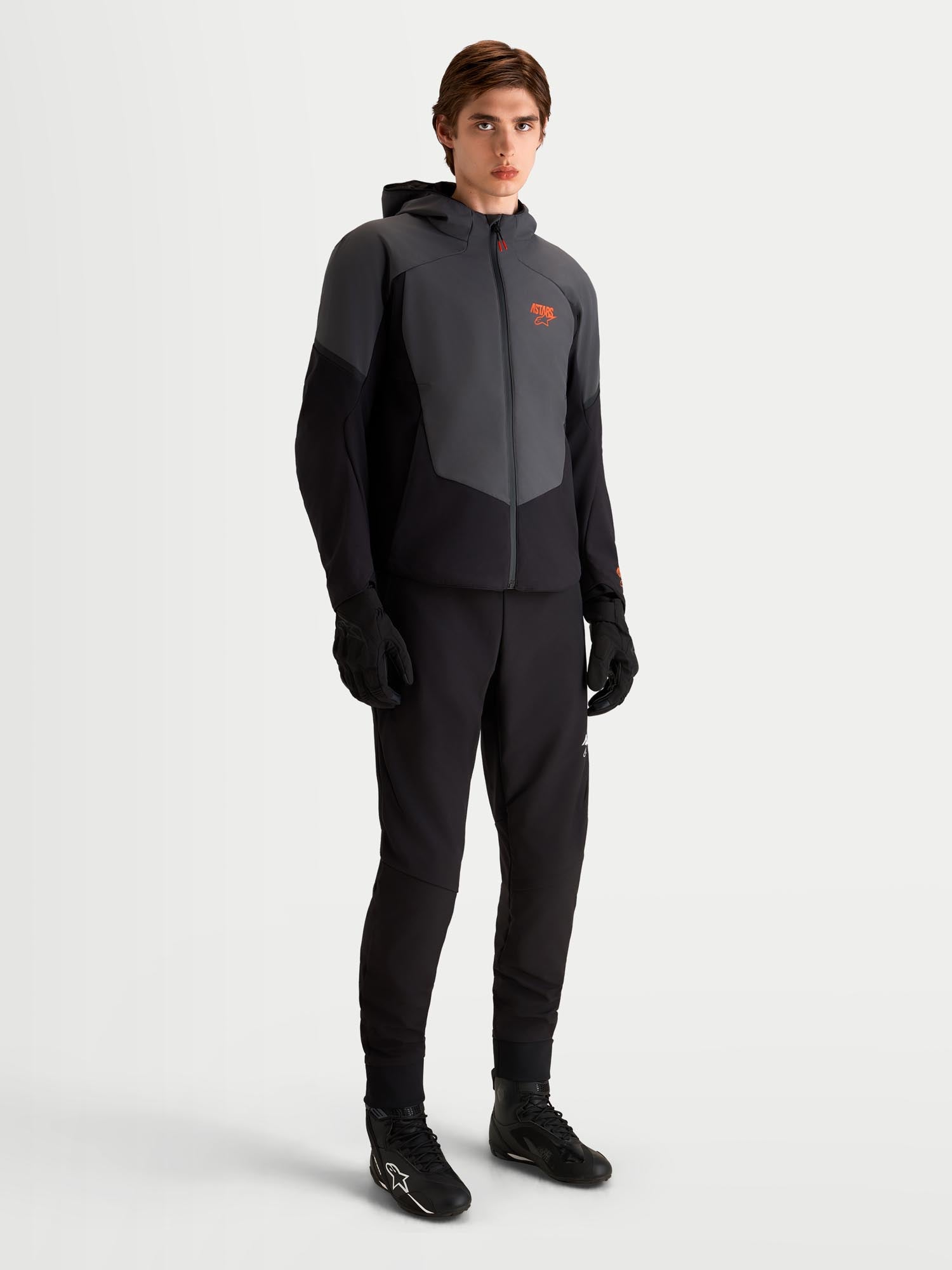 Alpinestars Aeroshel waterproof Motorcycle Textile Jacket black/dark grey 2XL Figure 8
