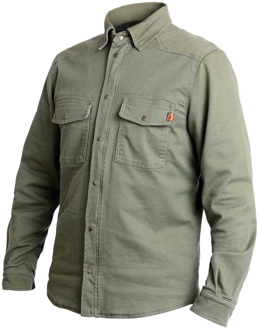 John Doe Motoshirt XTM Camicia da moto oliva S Figura 4
