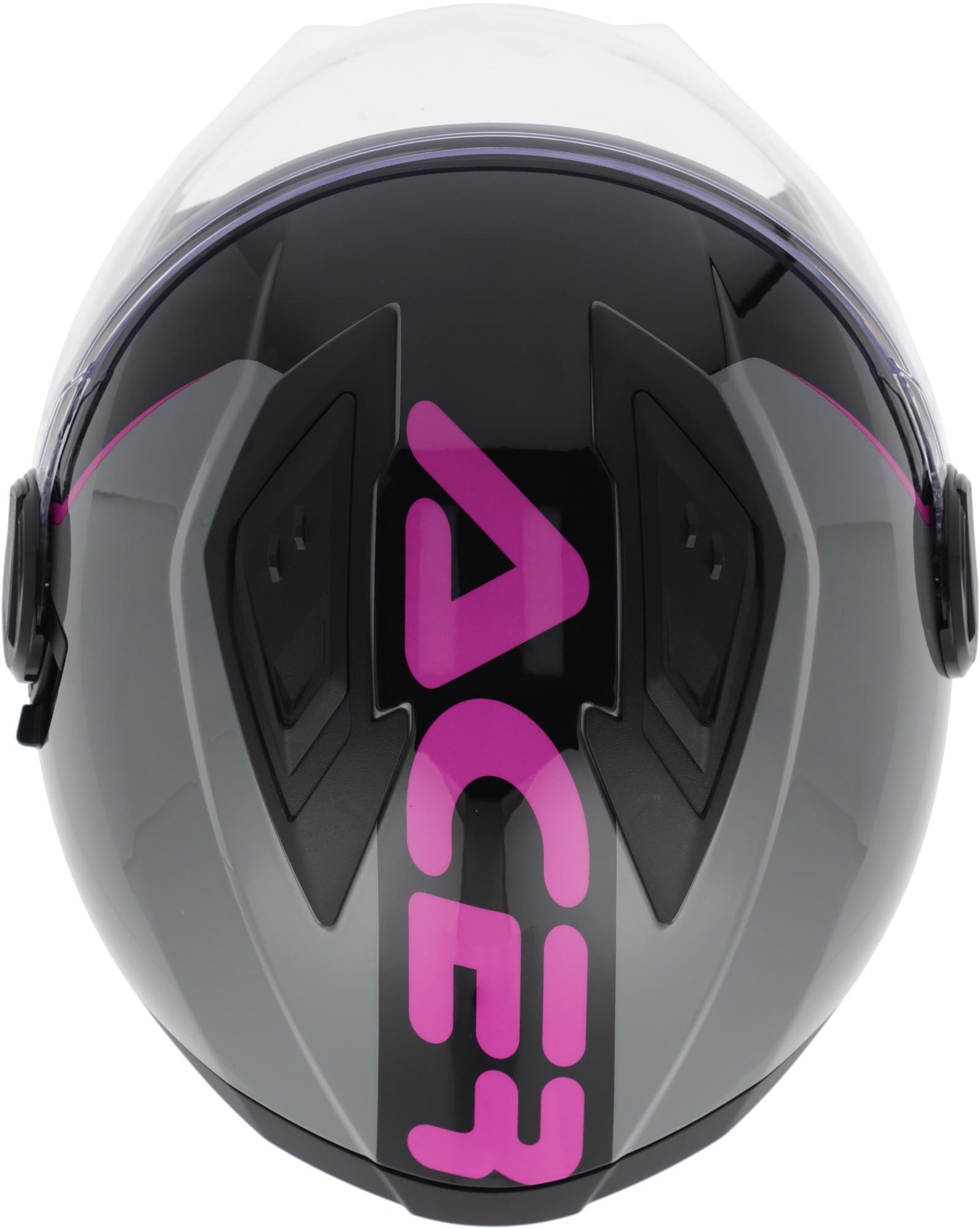 Acerbis Levante Logo Jet Helmet grey/hotpink L (59/60) Figure 5