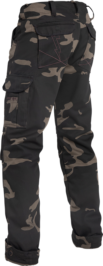John Doe Cargo Regular XTM Camouflage Vaqueros de moto 32 L36 Figura 4