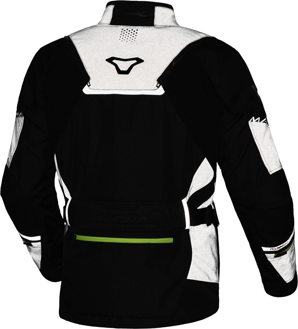 Macna Air Hybrid 2.0 NightEye vattentät motorcykel textil jacka 3XL Figur 4