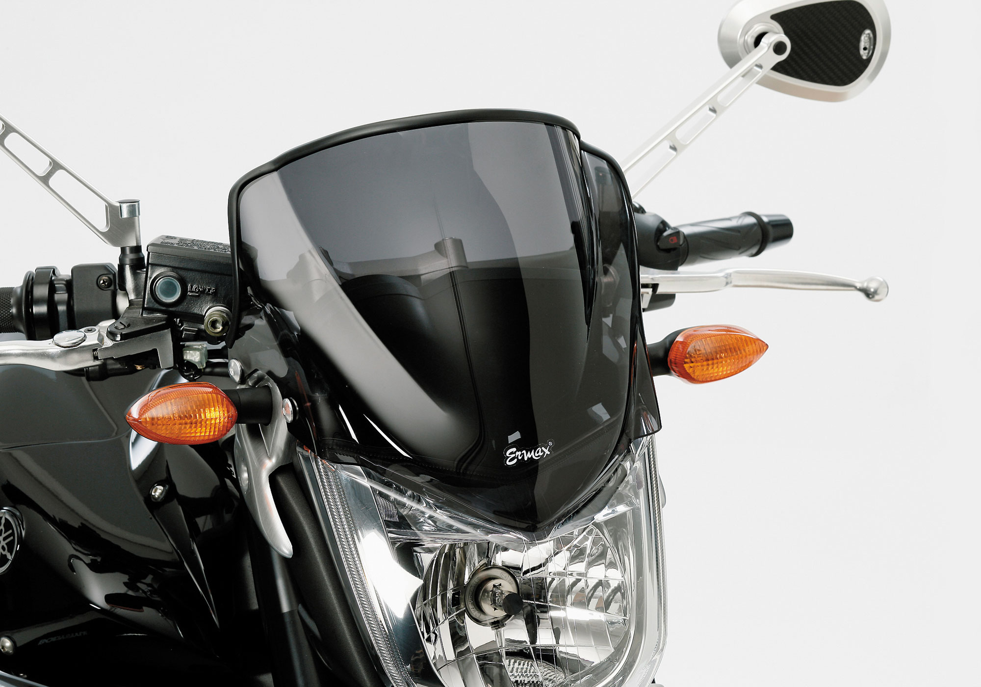 Plasă ERMAX pentru bicicletă goală Sticlă acrilică (PMMA) Figura 1