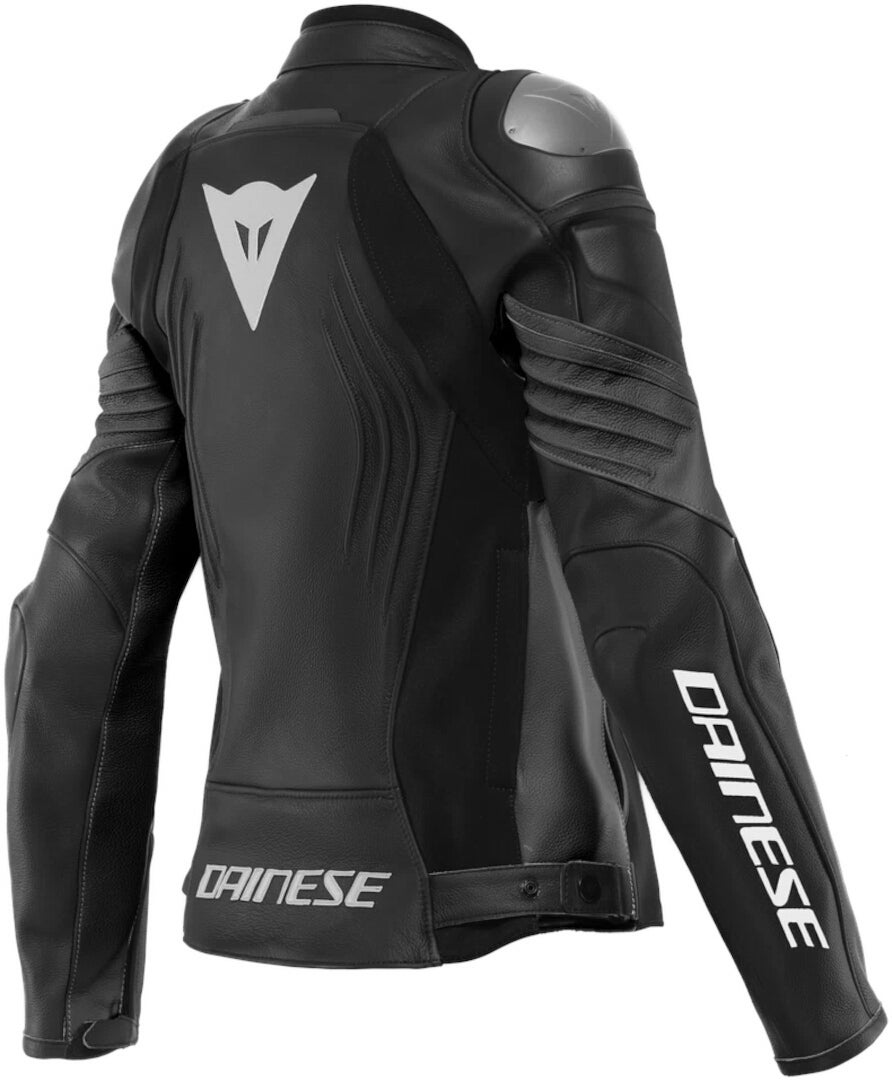Dainese Racing 4 Perforeret Damer Motorcykel læderjakke Sort 48 Figur 3