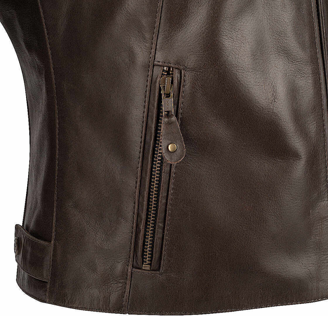 Segura Laxey Motorcycle Leather Jacket brown 4XL Figure 4