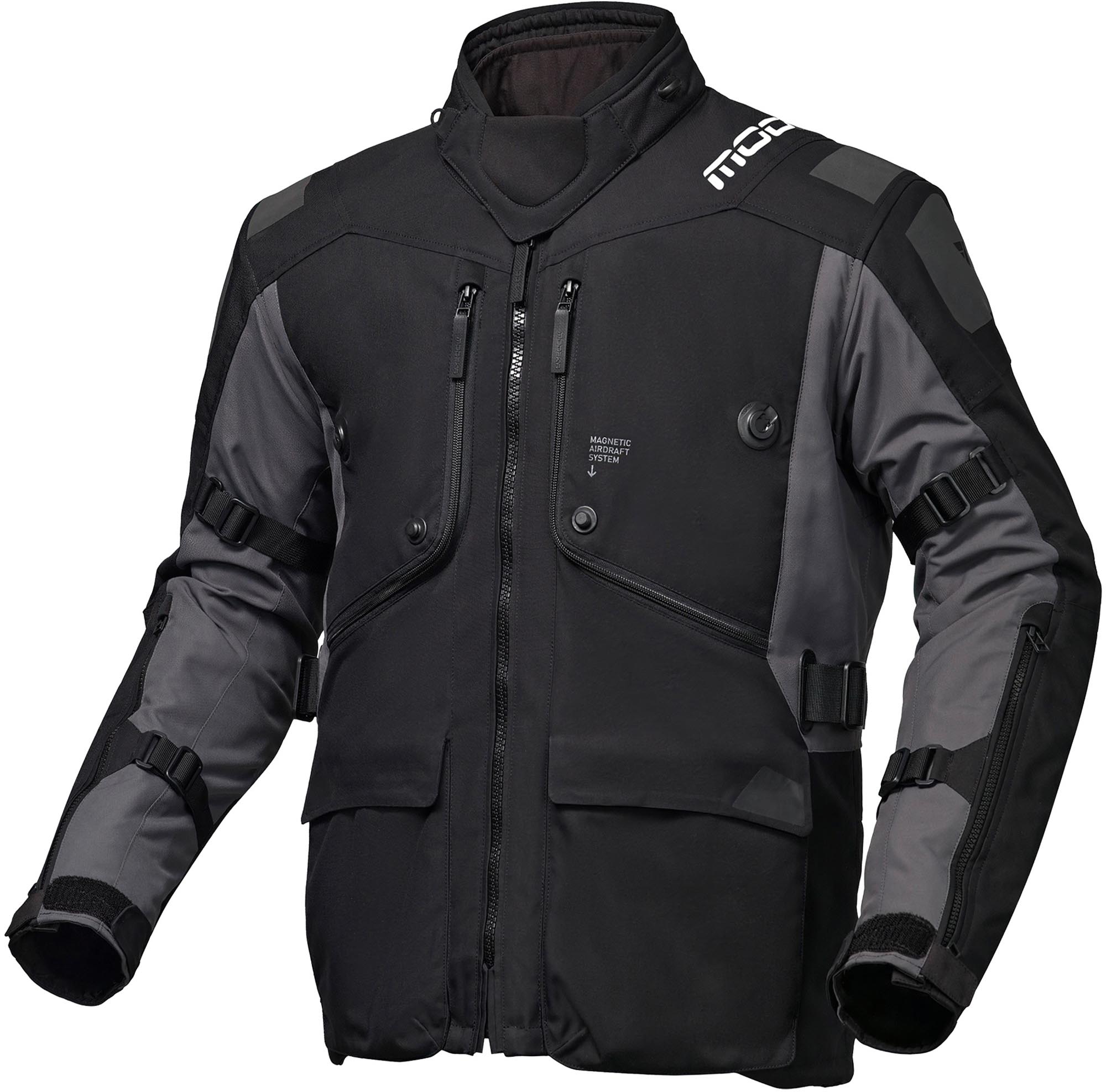 Modeka Aeris II Kurtka tekstylna motocyklowa /ciemnoszara 5XL Rysunek 1