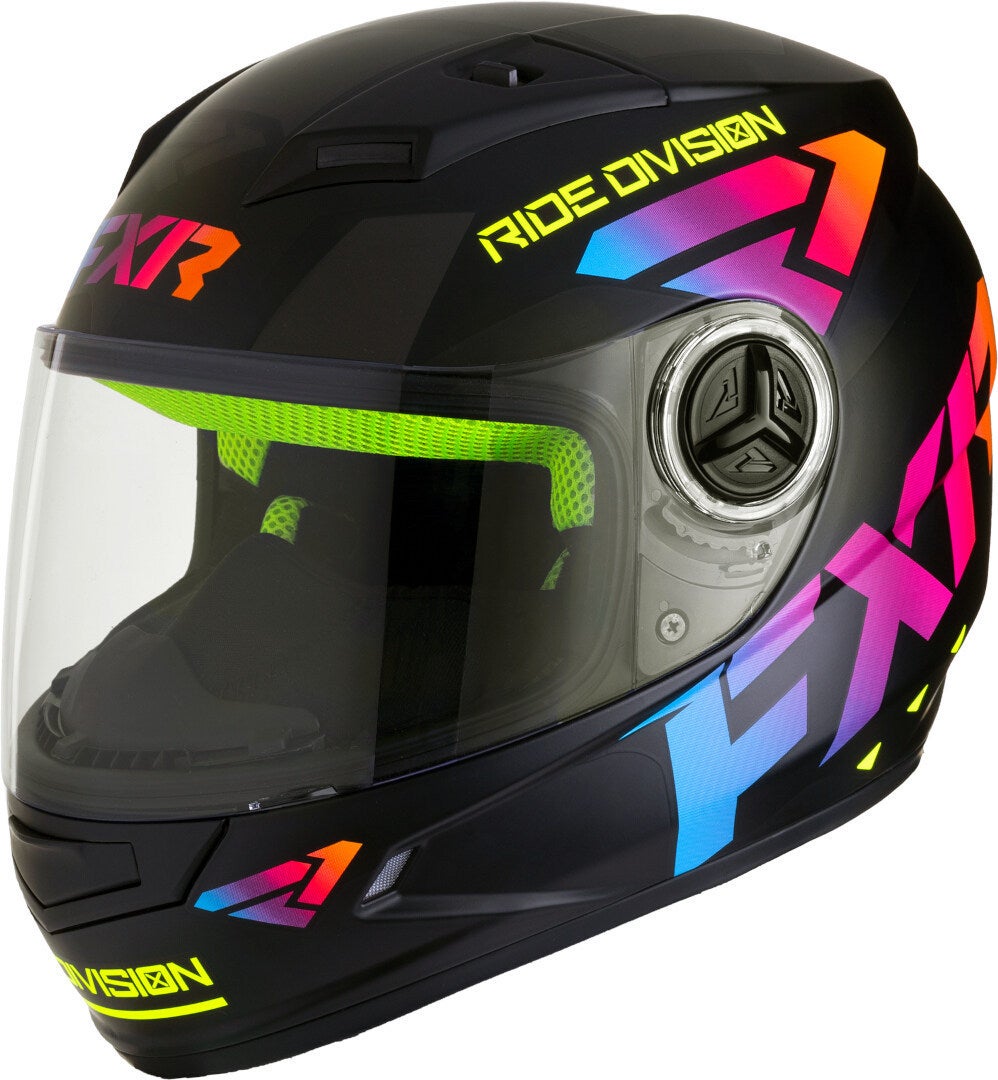 FXR Nitro Core Youth Casco da motoslitta colorato L (53/54) Figura 1
