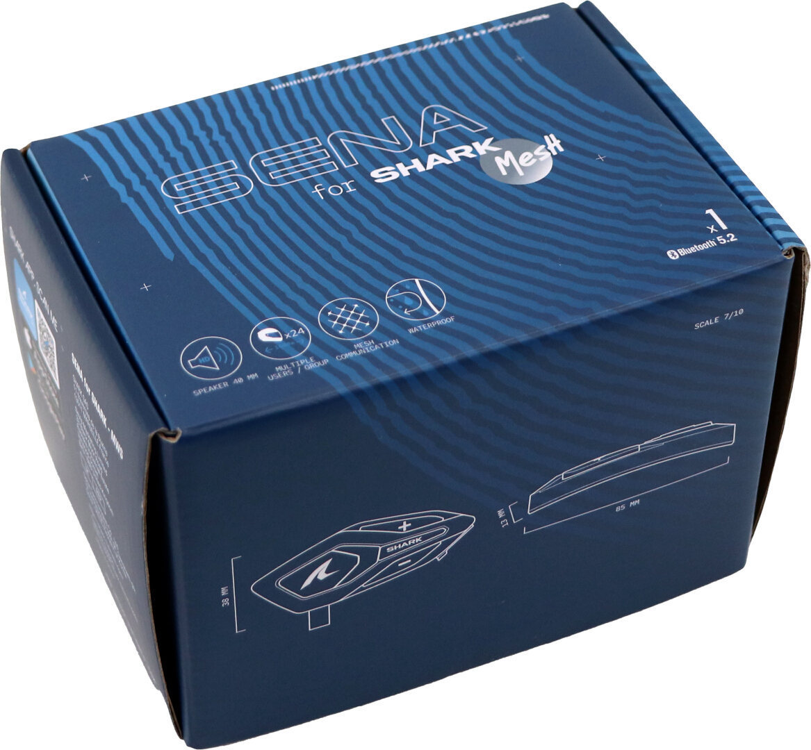 Shark Shark Sena för Shark Mesh Bluetooth kommunikationssystem enkel uppsättning Figur 3