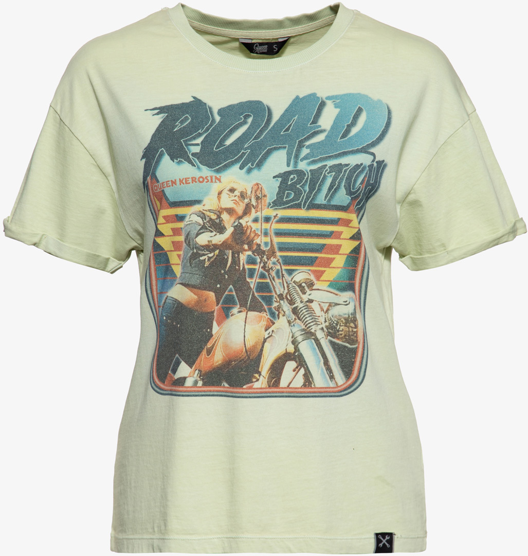 Queen Kerosin Road Bitch Tricou pentru femei XS Figura 1
