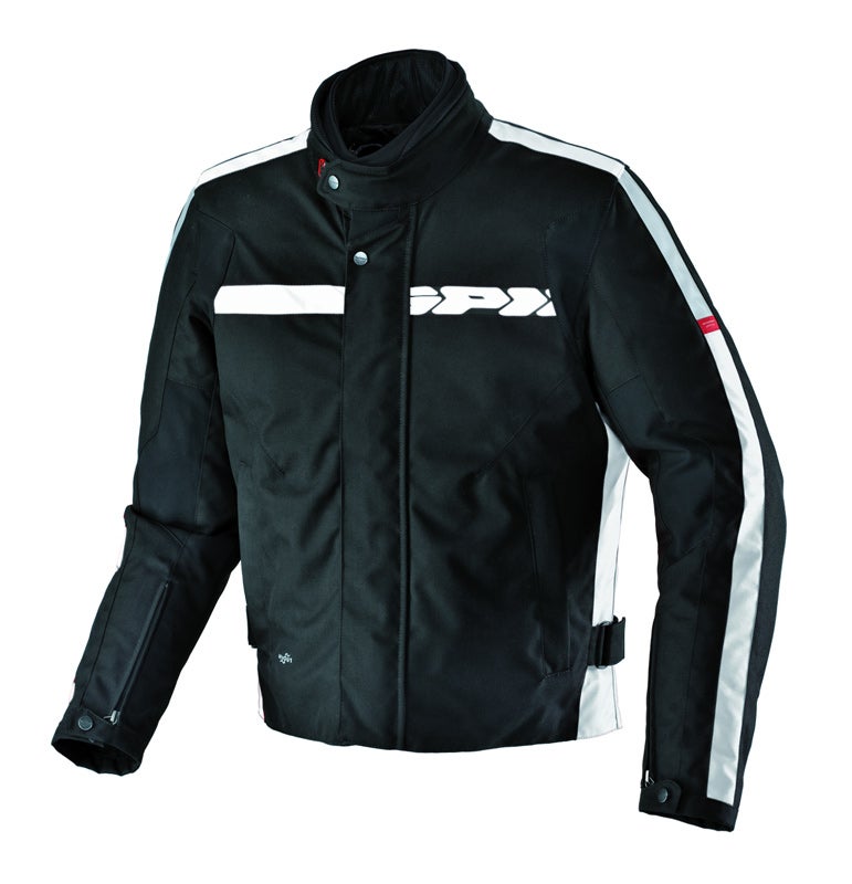 Spidi Symbol Motorcykel tekstil jakke sort/rød 4XL Figur 3