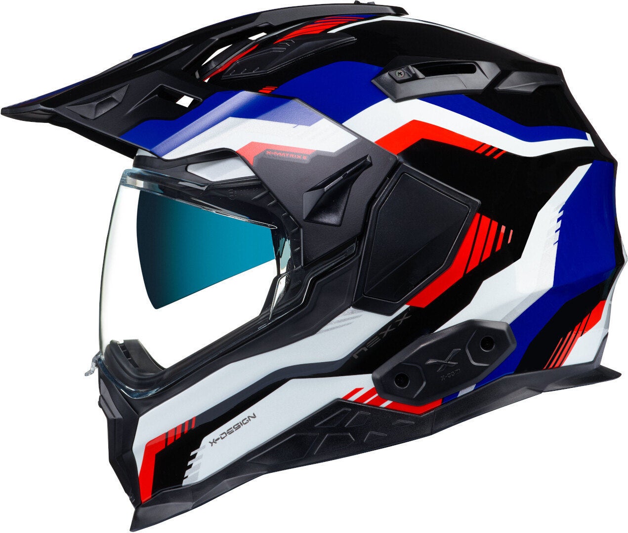 Nexx X.Wed 2 Columbus Casco nero/rosso/blu M (57/58) Figura 1