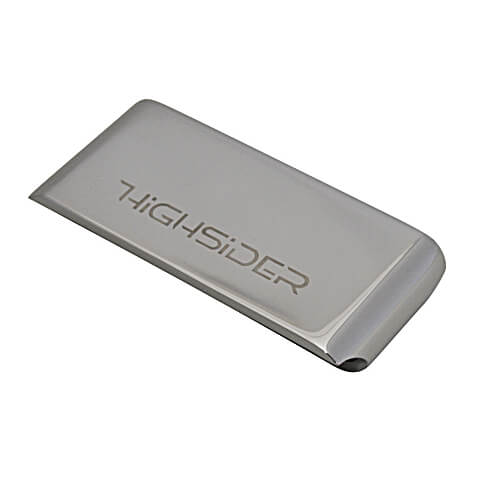HIGHSIDER STRIPE Alugehäuse für LED Rücklicht oder Blinker Chrome Figura 2