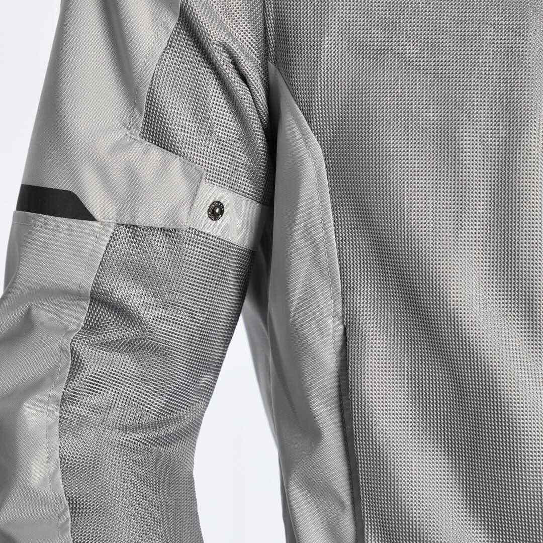Acerbis Ramsey Vented 2.0 Mesh Motorrad Textiljacke hellgrau XL Abbildung 5