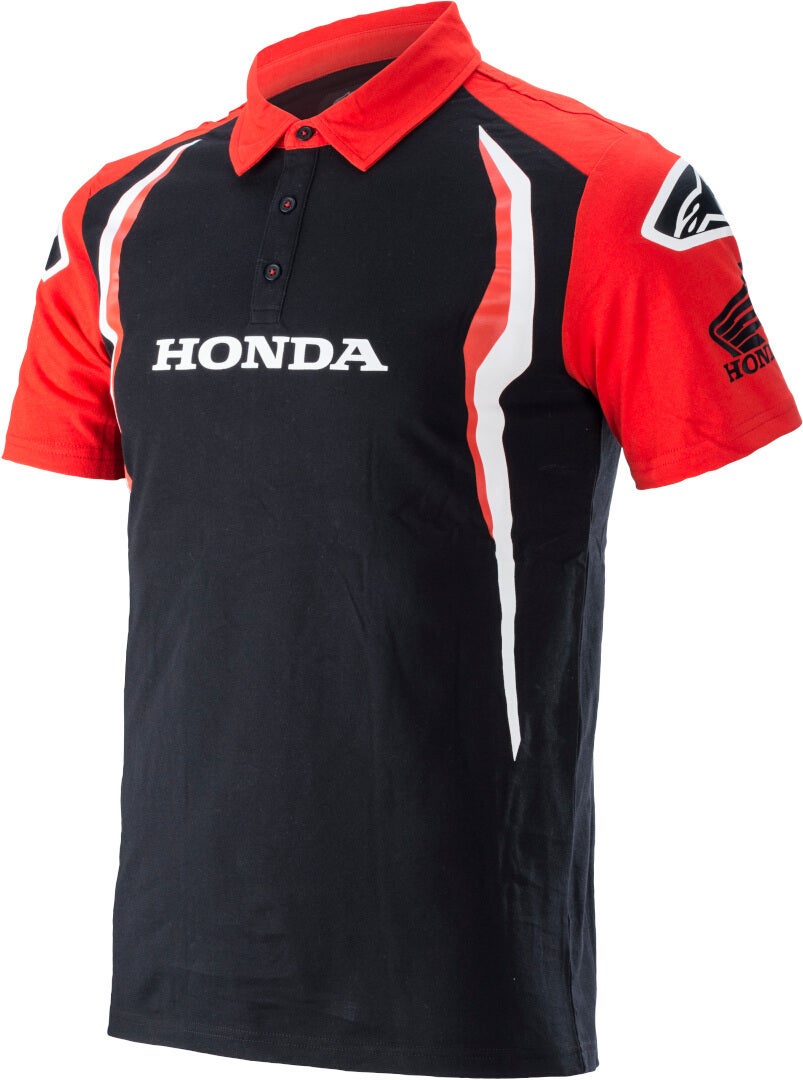 Alpinestars Men's Black/Red Honda Polo Shirt