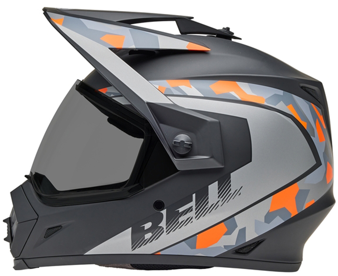 Bell MX-9 Adventure MIPS Enduro Hjälm Grå/orange S (55/56) Figur 7