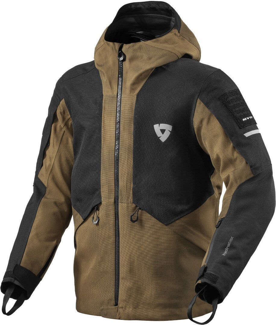 Revit Tectonic H2O waterproof Motorcycle Textile Jacket black/brown L Figure 1