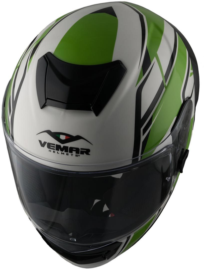 Vemar Hurricane Spark capacete branco/verde S (55/56) Figura 4