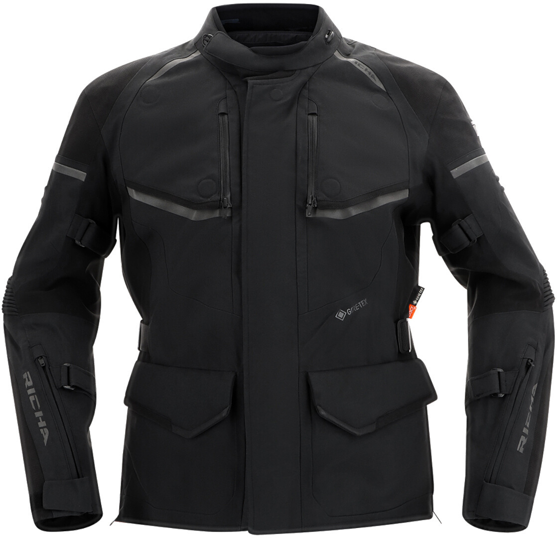 Richa Atlantic 2 Gore-Tex waterproof Motorcycle Textile Jacket black 3XL Figure 2