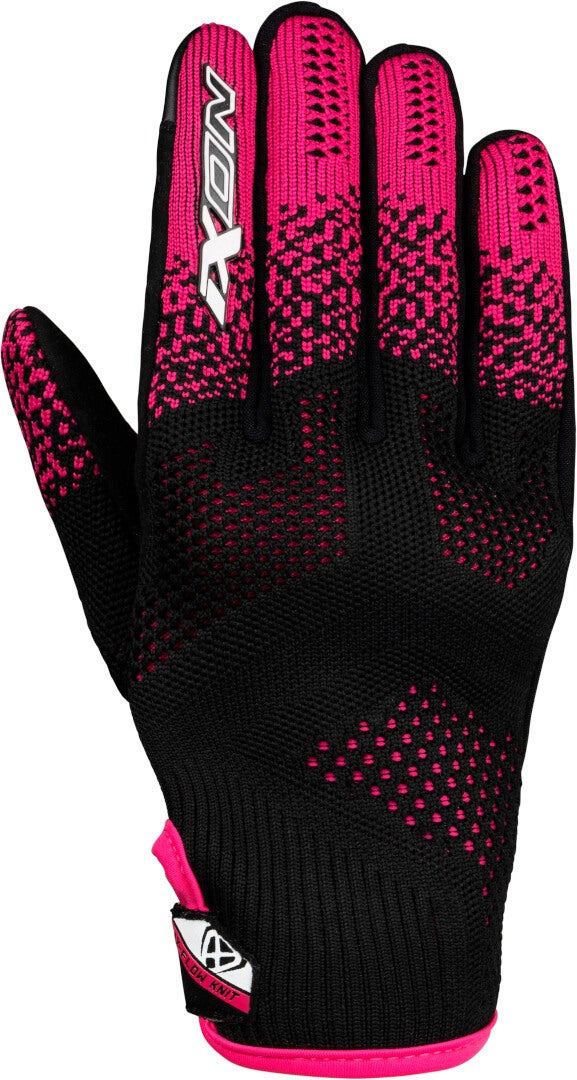 Ixon Ixflow Knit Damen Motorradhandschuhe schwarz/pink XL Abbildung 1