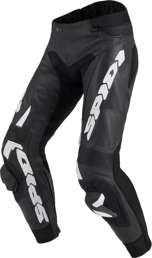 Spidi RR Pro Warrior Motorrad Lederhose schwarz/weiß 44 Abbildung 1