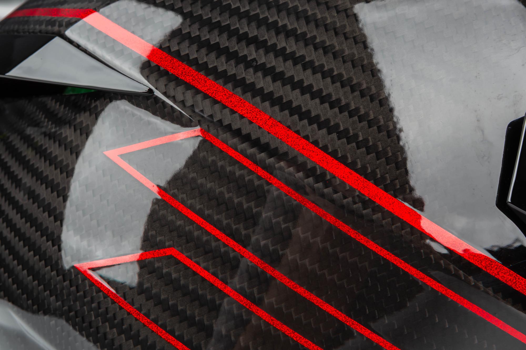 Klim X1 Alpha Graphic Carbon Casco Enduro nero/rosso XL (61/62) Figura 9