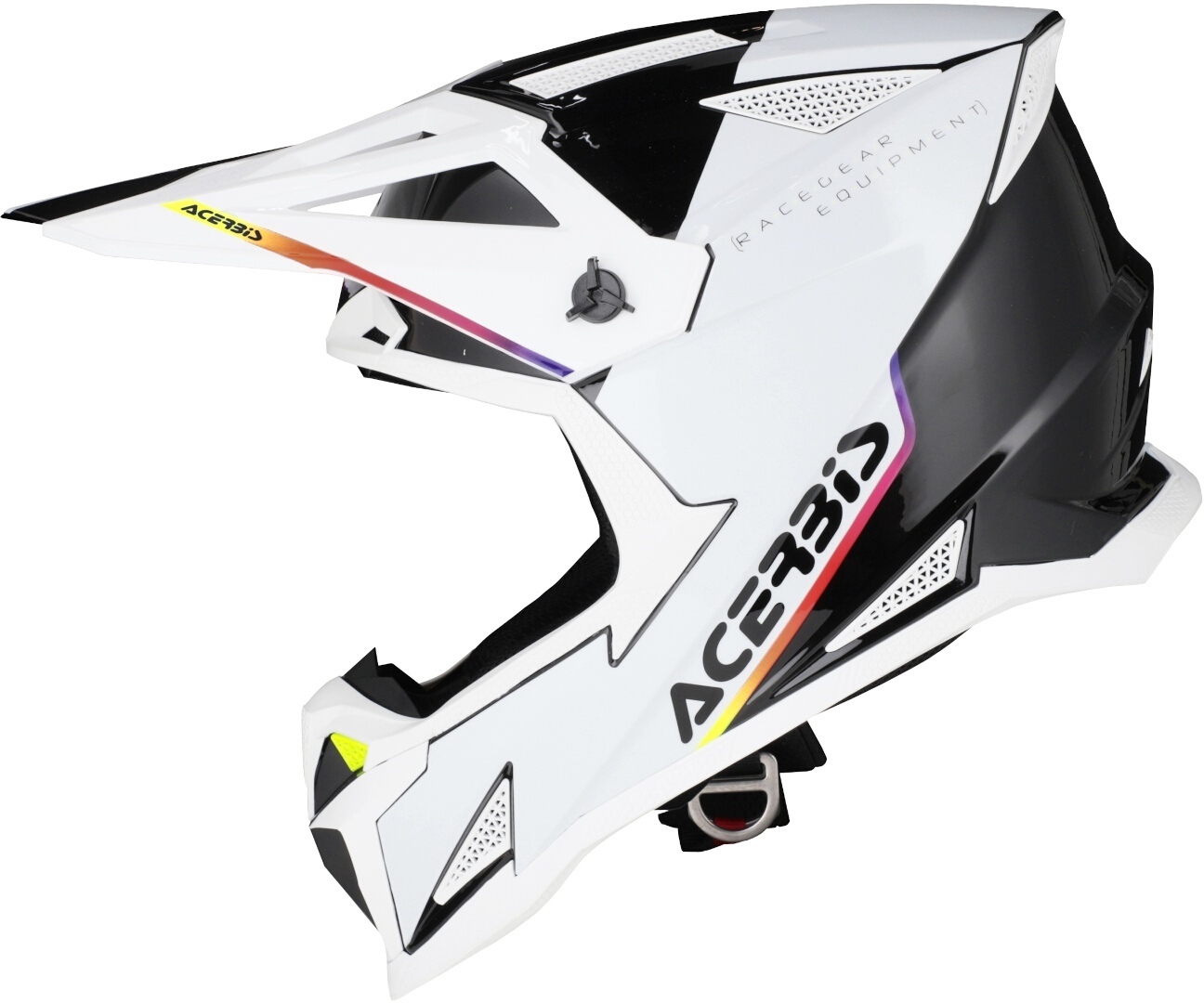 Acerbis T711 Cască de motocross Alb/Negru XXL (63/64) Figura 14