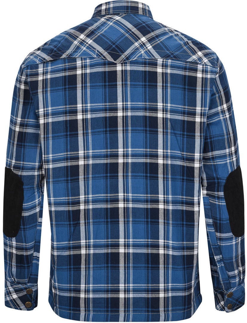 Bores Lumberjack Premium Camicia da moto blu/bianco 7XL Figura 3