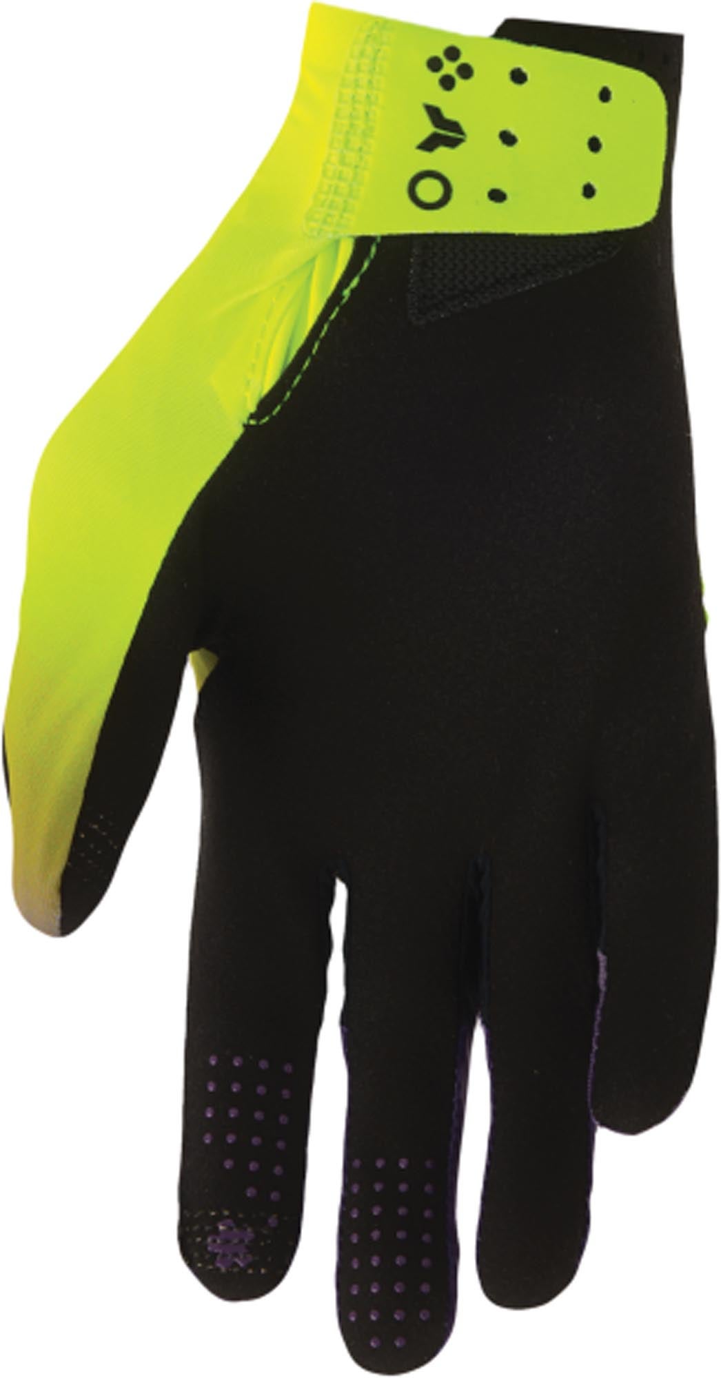 Thor Sportmode Iconic Motocrosshandsker lilla/gul M Figur 2