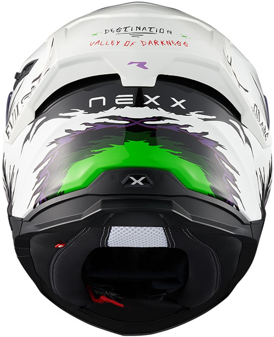 Nexx Y.100R Night Rider Helm weiß/schwarz S (55/56) Abbildung 2