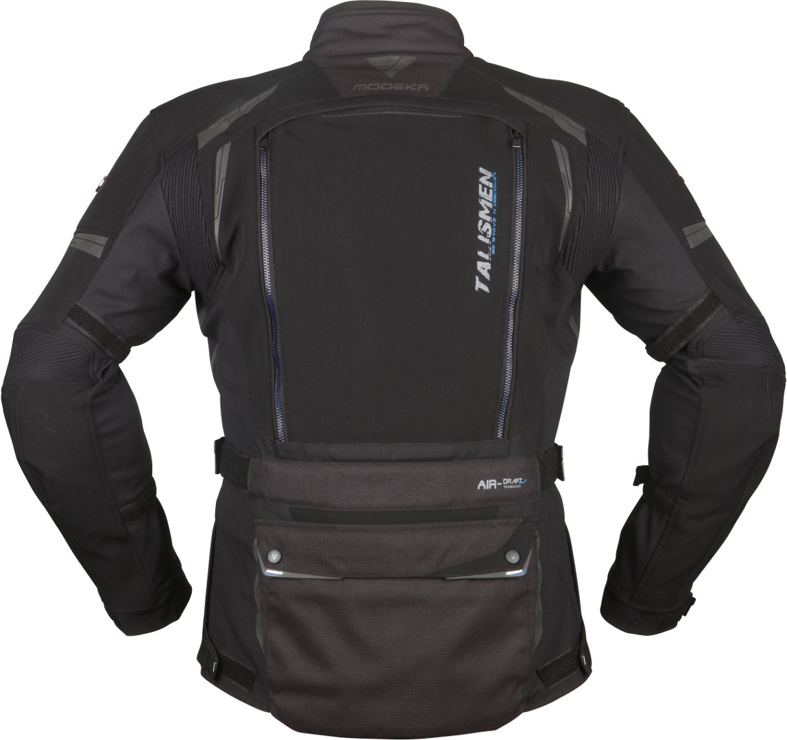 Modeka Talismen Motorcycle Textile Jacket black 4XL Figure 2