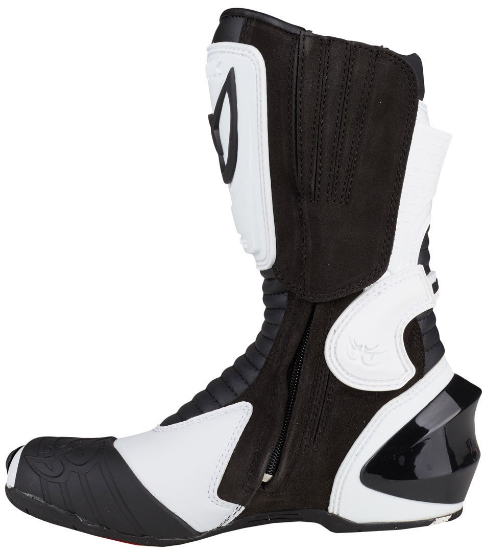 Berik Race-X Racing Motorcycle Boots white/black 43 Figure 3