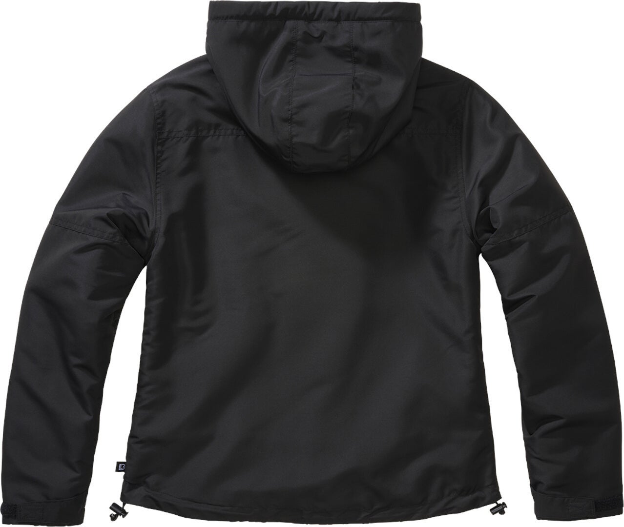 Brandit Windbreaker Frontzip Damejakke Sort XXL Figur 2