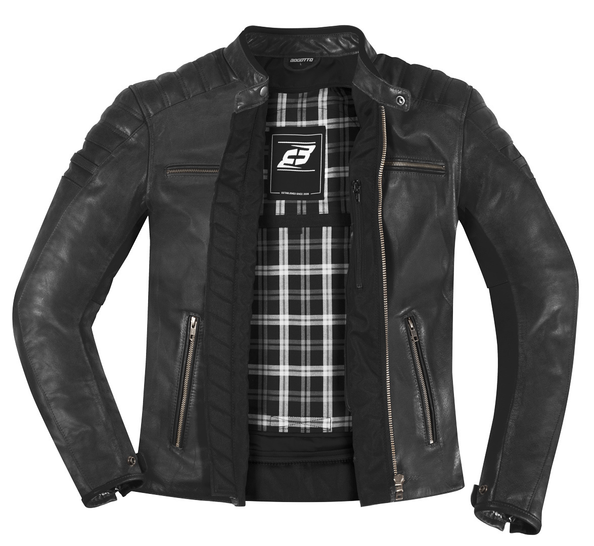 Bogotto B-Nimble Motorcycle Leather Jacket black 64 Figure 5