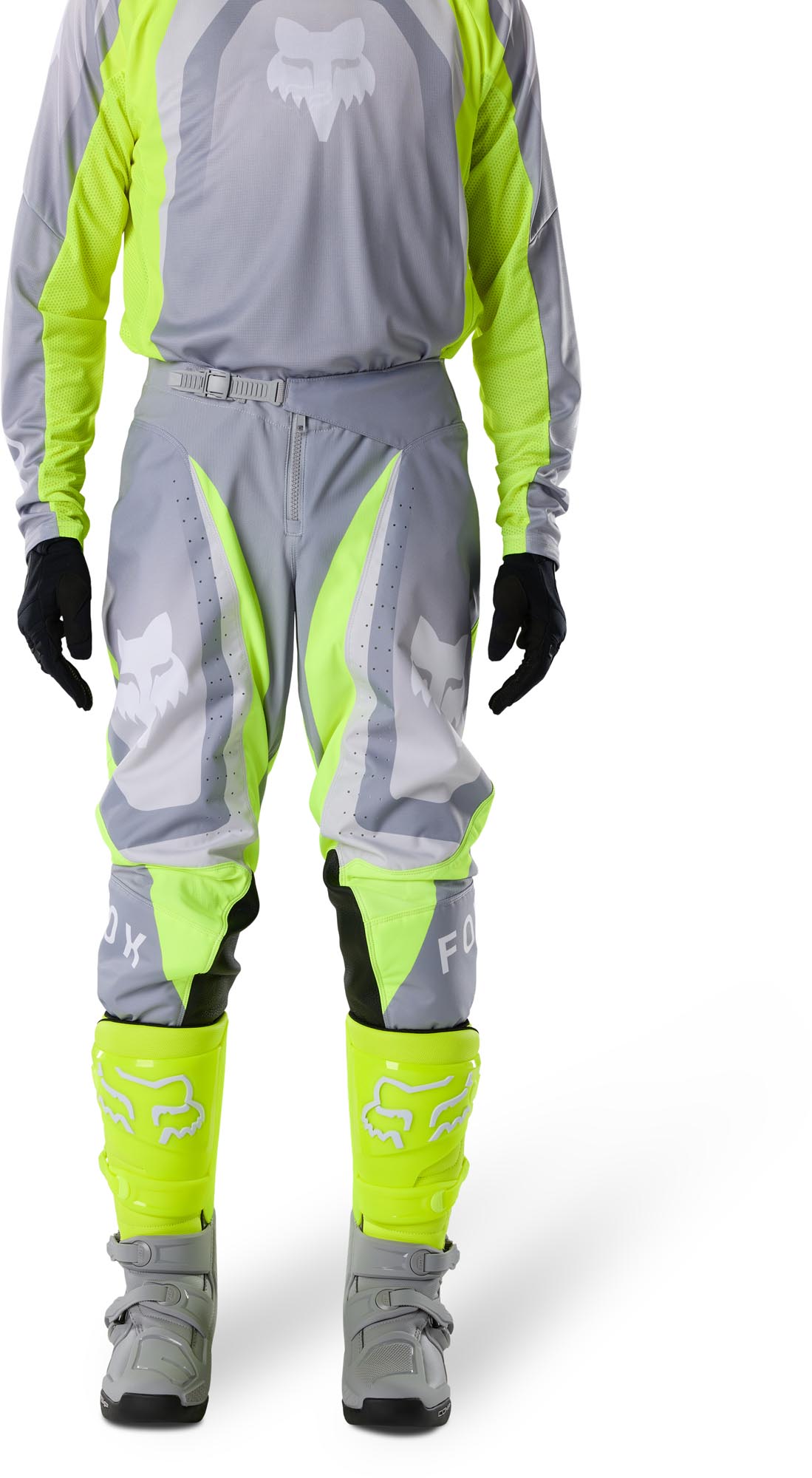 FOX 180 Frame Motocross Hose grau/gelb 38 Abbildung 3