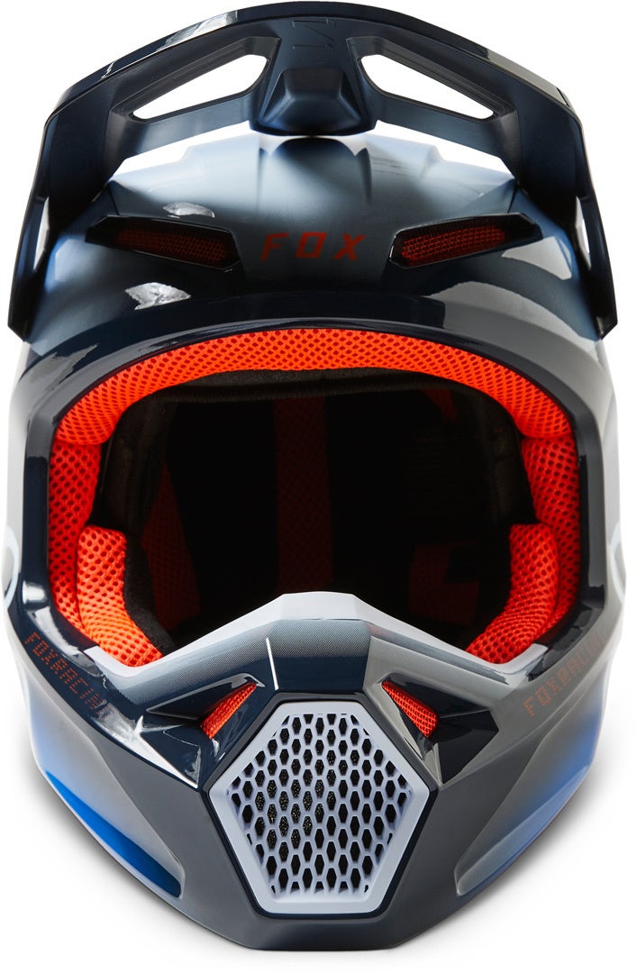 FOX V1 Toxsyk Casco Motocross blu M (57/58) Figura 3