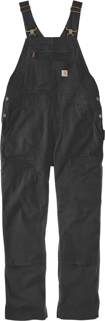 Carhartt Rugged Flex Relaxed Fit Canvas Salopeta pentru doamne negru XS Figura 1