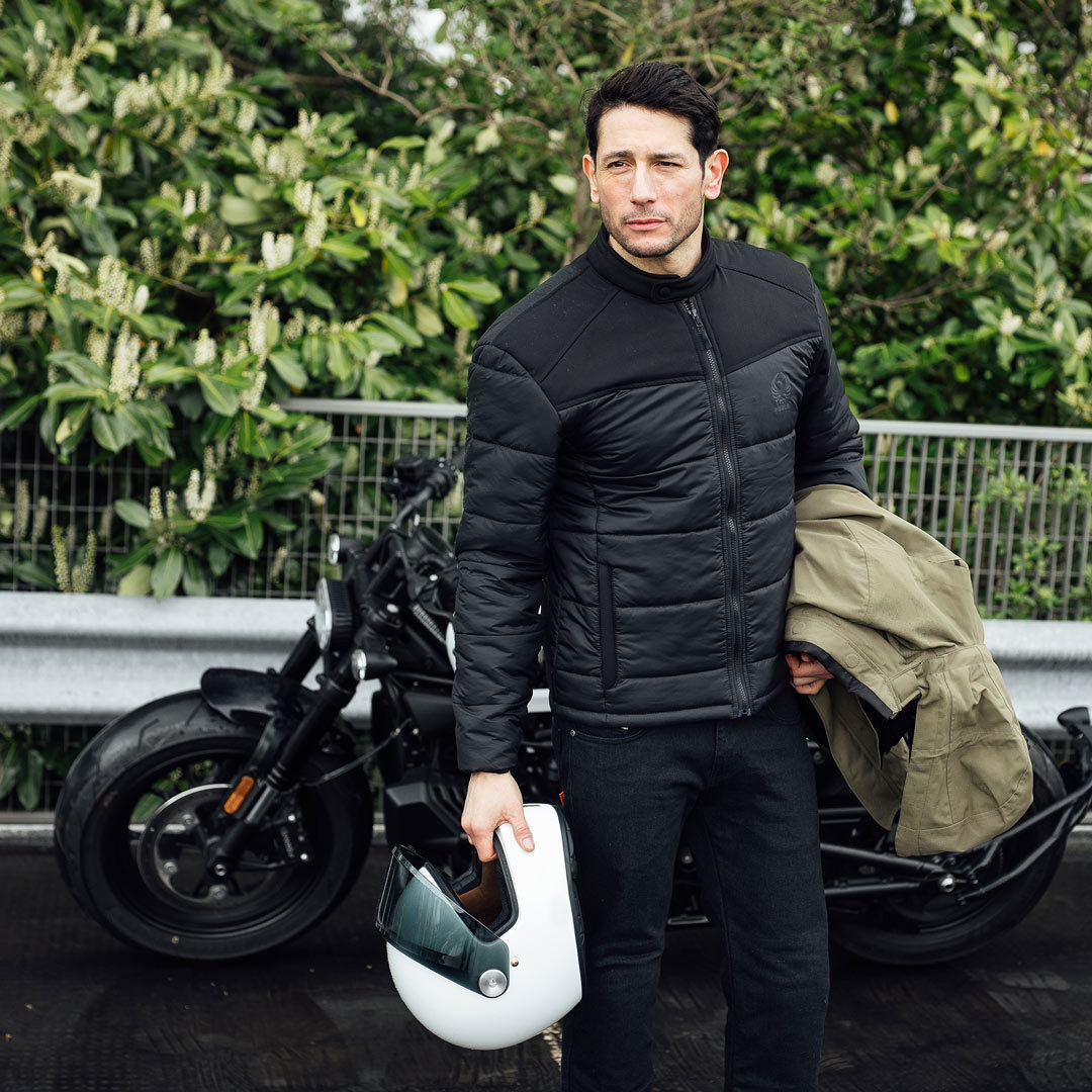 Merlin Jagger Urban Utility D3O Motorcycle Textile Jacket olive M Figure 2