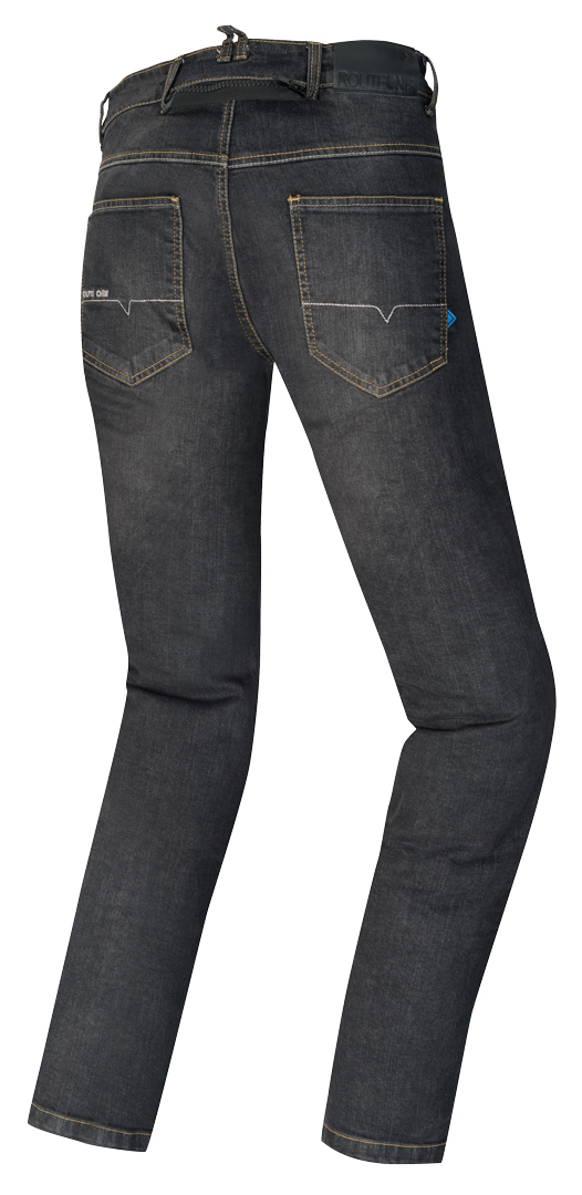 Merlin Duke Motorcykel Jeans Svart tvätt S L30 Figur 2