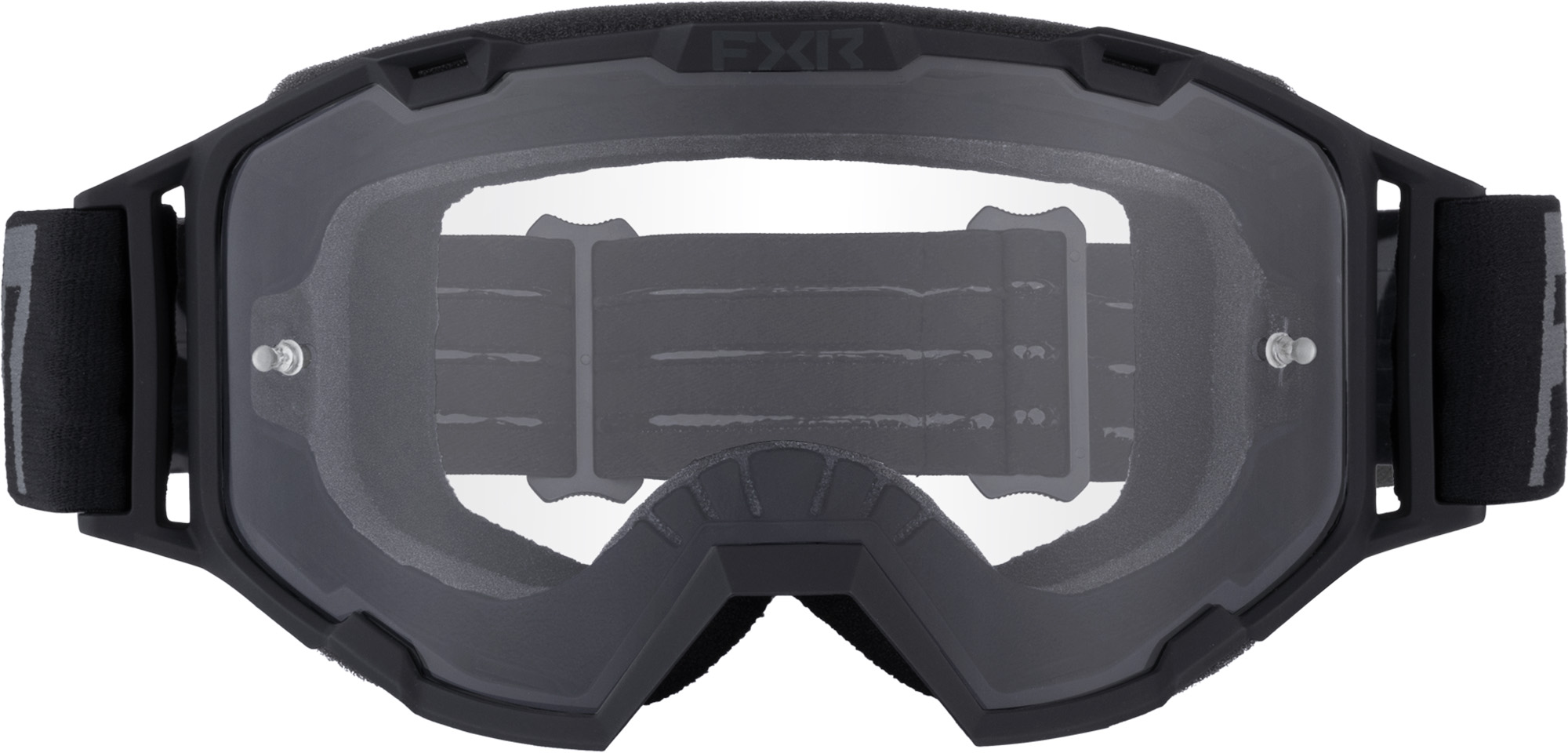 FXR Maverick Prime 2025 Ochelari de motocross Negru/gri Figura 2