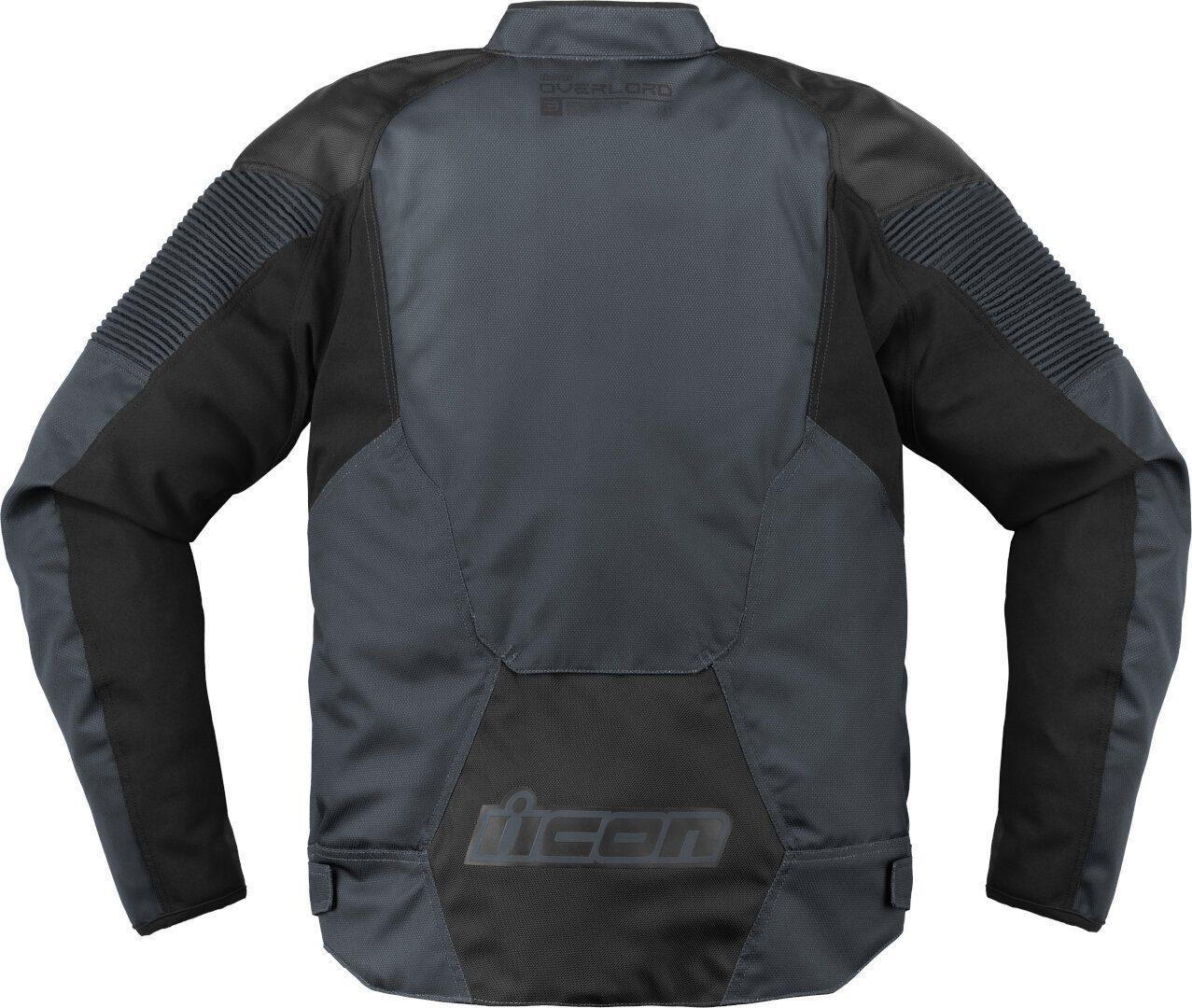 Icon Overlord3 Motorcycle Textile Jacket dark grey/black XXL Figure 2