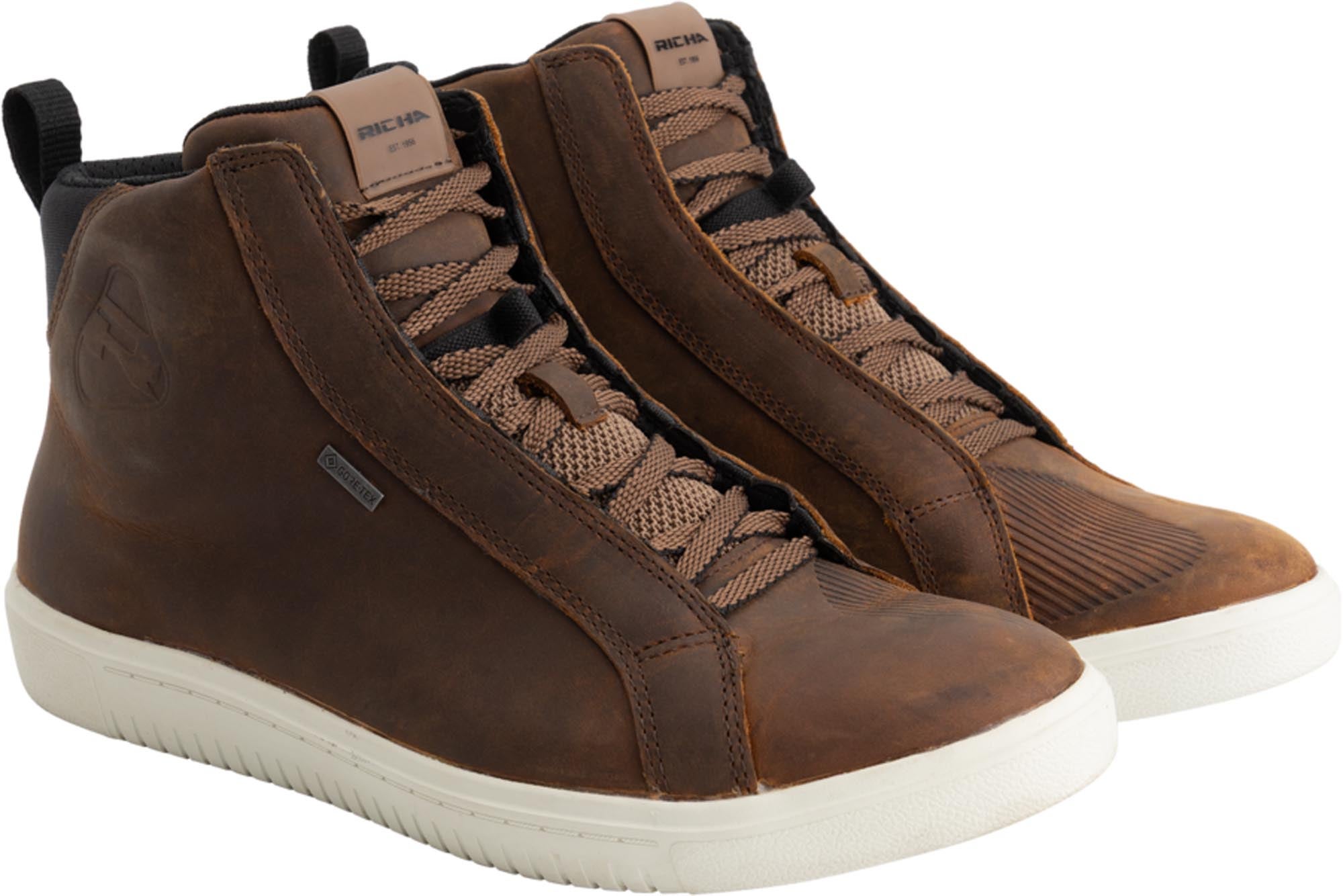 Richa Logan Gore-Tex Chaussures de moto imperméables Marron 45 Figure 1