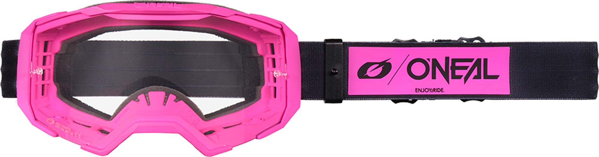 Oneal B-22 Core Motocross Goggle black/pink Figure 1