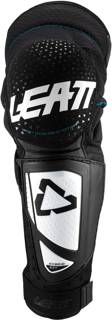 Leatt 3DF Hybrid EXT Genunchi/Protecție pentru Tibie de Motocross alb L/XL Figura 2