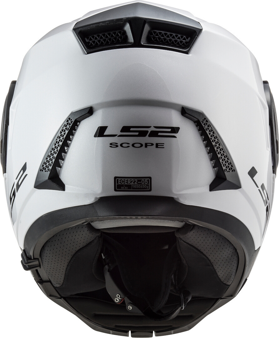 LS2 FF902 Scope Solid Hjelm hvit XL (61/62) Figur 3