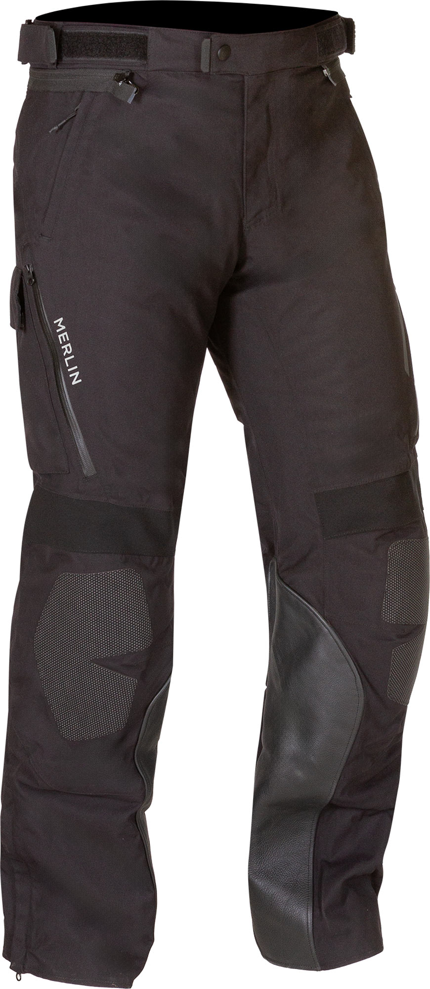 Side view of Merlin Akashi Pro D30 Laminate Motorcycle Textile Pants